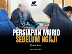 PERSIAPAN MURID SEBELUM NGAJI (bagian 5 Habis)