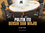 POLITIK ITU BERSIH DAN WAJIB.
